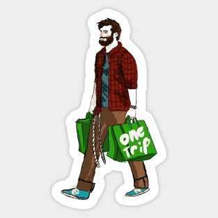 ONE TRIP!!! Sticker